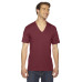 Unisex USA Made Fine Jersey Short-Sleeve V-Neck T-Shirt