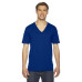Unisex USA Made Fine Jersey Short-Sleeve V-Neck T-Shirt