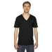 Unisex Fine Jersey Short-Sleeve V-Neck T-Shirt