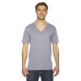 Unisex Fine Jersey Short-Sleeve V-Neck T-Shirt