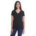 Ladies' Invisible Stripe V-Neck T-Shirt