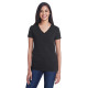 Ladies' Invisible Stripe V-Neck T-Shirt