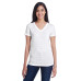 Ladies' Invisible Stripe V-Neck T-Shirt