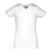 Girls' V-Neck Fine Jersey T-Shirt