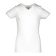 Girls' V-Neck Fine Jersey T-Shirt