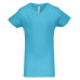 Girls' V-Neck Fine Jersey T-Shirt