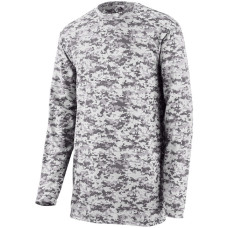 Youth Digi Camo Wicking Long-Sleeve T-Shirt