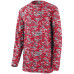 Youth Digi Camo Wicking Long-Sleeve T-Shirt