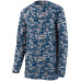 Youth Digi Camo Wicking Long-Sleeve T-Shirt