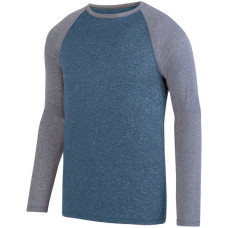Adult Kinergy Two-Color Long-Sleeve Raglan T-Shirt