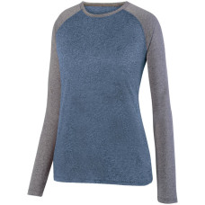Ladies' Kinergy Two-Color Long-Sleeve Raglan T-Shirt