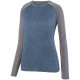 Ladies' Kinergy Two-Color Long-Sleeve Raglan T-Shirt