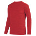 Adult Shadow Tonal Heather Long-Sleeve Training T-Shirt