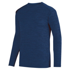 Adult Shadow Tonal Heather Long-Sleeve Training T-Shirt