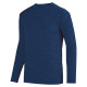 Adult Shadow Tonal Heather Long-Sleeve Training T-Shirt