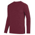 Adult Shadow Tonal Heather Long-Sleeve Training T-Shirt