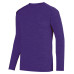 Adult Shadow Tonal Heather Long-Sleeve Training T-Shirt