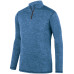 Adult Intensify Black Heather Quarter-Zip Pullover