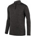 Adult Intensify Black Heather Quarter-Zip Pullover
