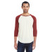 Unisex Triblend 3/4-Sleeve Raglan