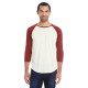 Unisex Triblend 3/4-Sleeve Raglan