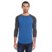 Unisex Triblend 3/4-Sleeve Raglan
