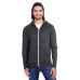 Unisex Triblend Full-Zip Light Hoodie