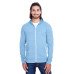 Unisex Triblend Full-Zip Light Hoodie