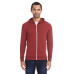 Unisex Triblend Full-Zip Light Hoodie