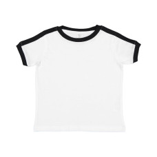 Toddler Soccer Ringer Fine Jersey T-Shirt