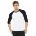 Unisex 3/4-Sleeve Baseball T-Shirt