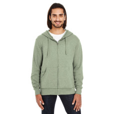 Unisex Triblend French Terry Full-Zip