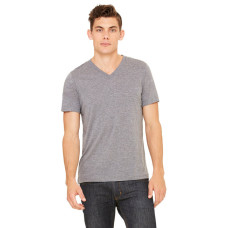 Unisex Triblend Short-Sleeve V-Neck T-Shirt