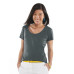 Ladies' Scoop Neck Fine Jersey T-Shirt
