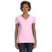 Ladies' V-Neck Fine Jersey T-Shirt