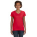 Ladies' V-Neck Fine Jersey T-Shirt