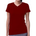 Ladies' V-Neck Fine Jersey T-Shirt