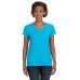 Ladies' V-Neck Fine Jersey T-Shirt