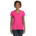 Ladies' V-Neck Fine Jersey T-Shirt