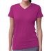 Ladies' V-Neck Fine Jersey T-Shirt