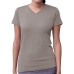 Ladies' V-Neck Fine Jersey T-Shirt