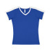Ladies' Soccer Ringer Fine Jersey T-Shirt