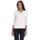 Ladies' 3/4-Sleeve Premium Jersey T-Shirt
