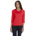 Ladies' 3/4-Sleeve Premium Jersey T-Shirt