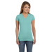 Ladies' Junior Fit V-Neck Fine Jersey T-Shirt