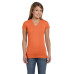 Ladies' Junior Fit V-Neck Fine Jersey T-Shirt