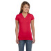 Ladies' Junior Fit V-Neck Fine Jersey T-Shirt