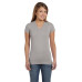 Ladies' Junior Fit V-Neck Fine Jersey T-Shirt