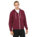 Unisex Poly-Cotton Fleece Full-Zip Hoodie