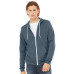 Unisex Poly-Cotton Fleece Full-Zip Hoodie